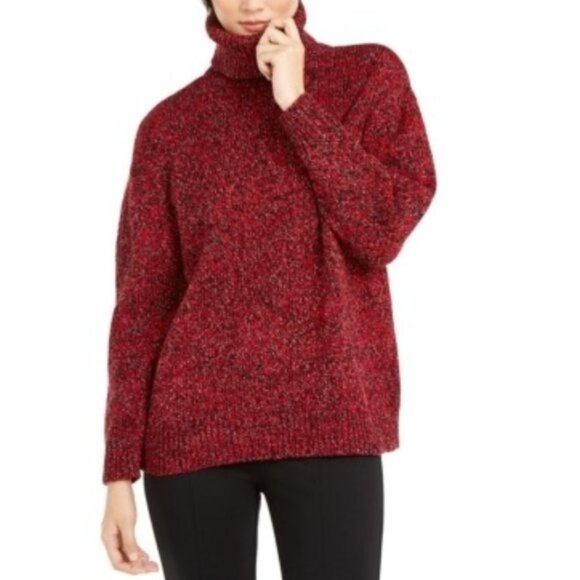 Michael Kors LUREX® Marl Turtleneck Sweater - Picture 7 of 8